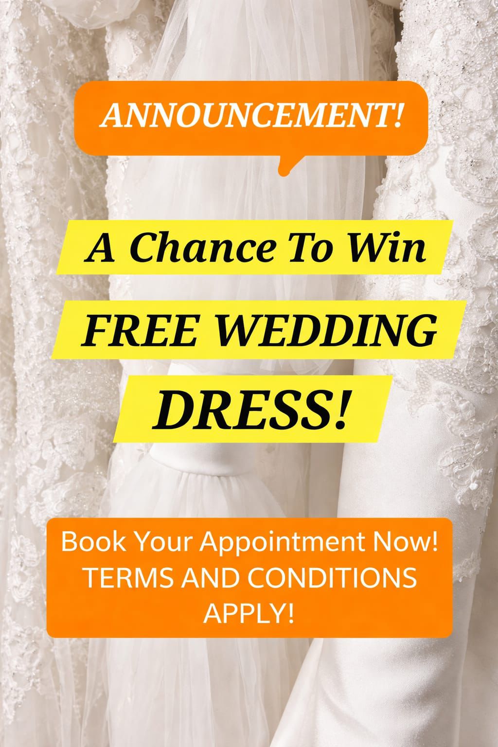 Win a Free Wedding Dress
